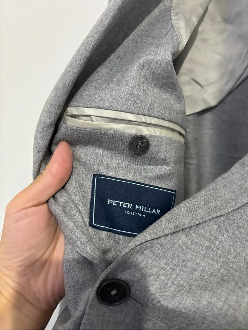 Peter Millar 42R Cashmere Wool Blend Blazer